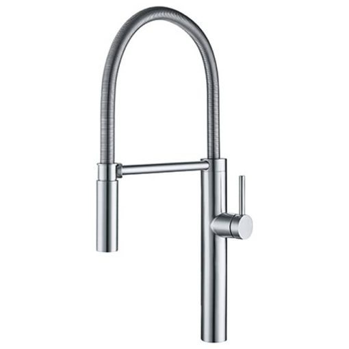 Franke Pescara Stainless Steel Semi-Pro XL Kitchen Faucet