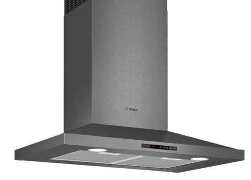 Bosch 800 Series 30" Black Stainless Steel Pyramid Canopy Chimney Hood