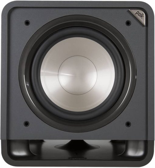 Polk Audio HTS 12" Powered Classic Brown Walnut Subwoofer - Image 4