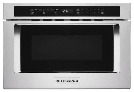 KitchenAid 24" Stainless Steel Under-Counter Microwave Drawer