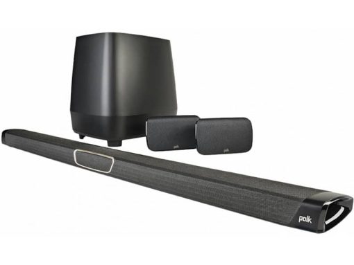 Polk Audio Black MagniFi MAX SR 5.1 Home Theater Sound Bar System