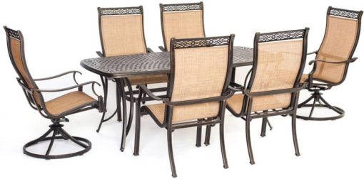 Hanover 7-Piece Manor Dining Patio Set