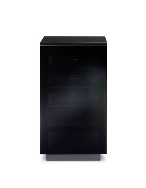 BDI Mirage Series Black A/V Tower