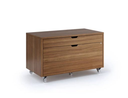 BDI  Modica 6347 Walnut File Pedestal