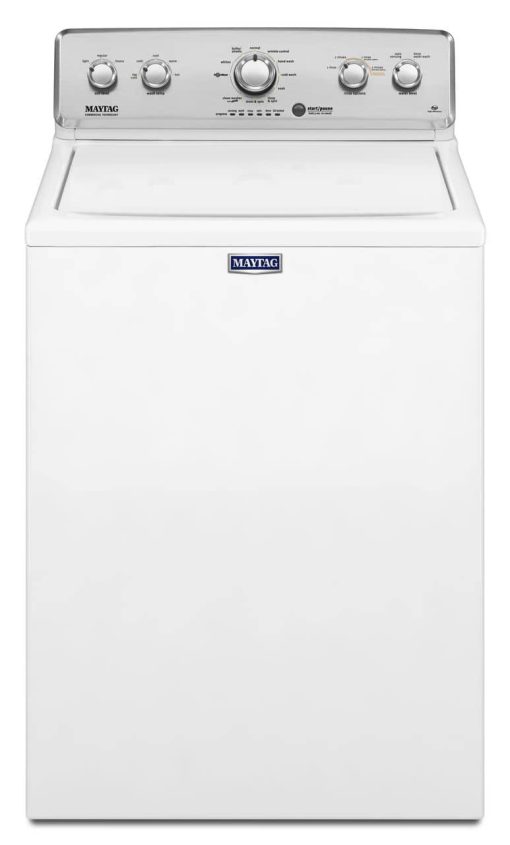 Maytag 4.2 Cu. Ft. White Top Load Washer With Deep Water Wash Option And PowerWash Cycle