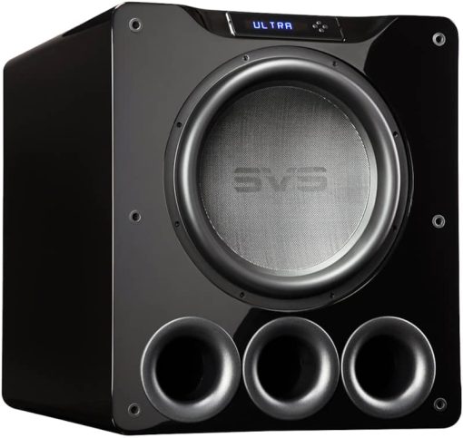 SVS 16" Ultra Series Piano Gloss Black Ported Subwoofer