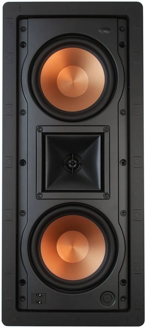 Klipsch R-5502-W II Dual 5.25" Two-Way In-Wall White Loudspeaker (Each)