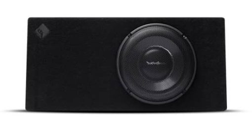 Rockford Fosgate Power Single 10" T1 Slim Sealed Loaded Enclosure