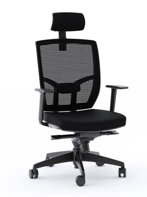 BDI  TC-223 Black Mesh Task Chair
