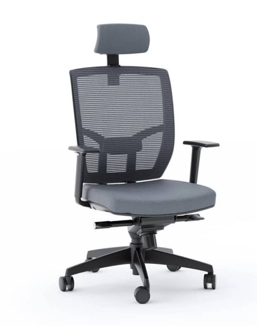 BDI  TC-223 Grey Mesh Task Chair