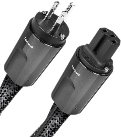 AudioQuest Tornado 6.6 Feet 15A Low-Z Noise-Dissipation 3 Pole AC Power Cable