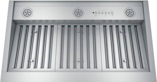 GE 36" Stainless Steel Smart Designer Custom Insert With Dimmable LED Lighting
