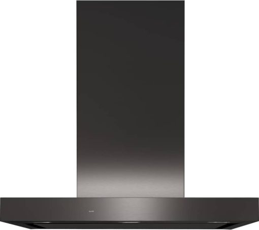 GE ADA 30" Black Stainless Steel Smart Designer Wall Mount Hood With Perimeter Venting