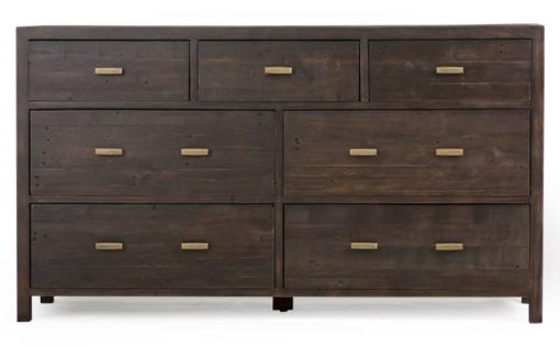 Four Hands Caminito Collection Dark Carbon 7 Drawer Dresser