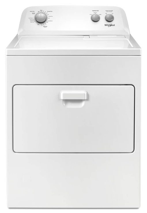 Whirlpool 7 Cu. Ft. White Gas Dryer With AutoDry Drying System