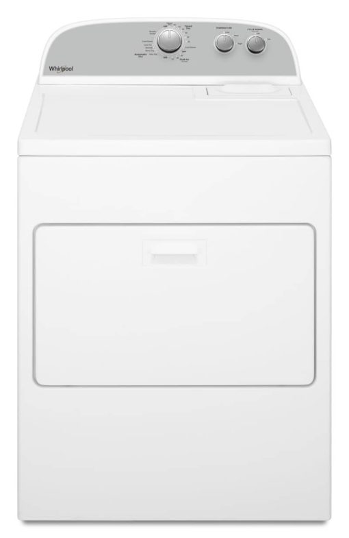 Whirlpool 7 Cu. Ft. White Gas Dryer With AutoDry Drying System