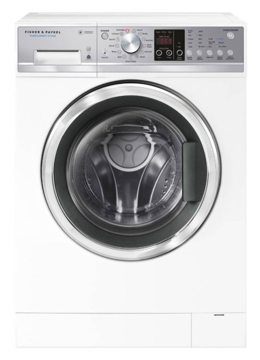 Fisher & Paykel Series 7 2.4 Cu. Ft. White Front Load Washer, Time Saver