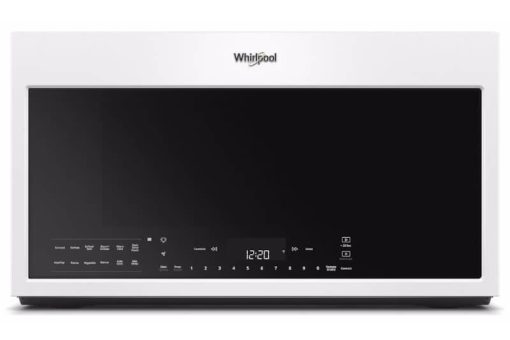 Whirlpool 1.9 Cu. Ft. White Smart Over-The-Range Microwave With Scan-To-Cook Technology