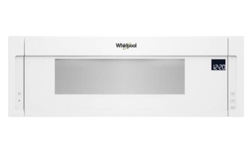 Whirlpool 1.1 Cu. Ft. White Low Profile Microwave Hood Combination