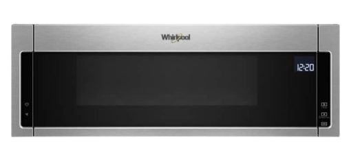 Whirlpool 1.1 Cu. Ft. Fingerprint Resistant Stainless Steel Low Profile Microwave Hood Combination