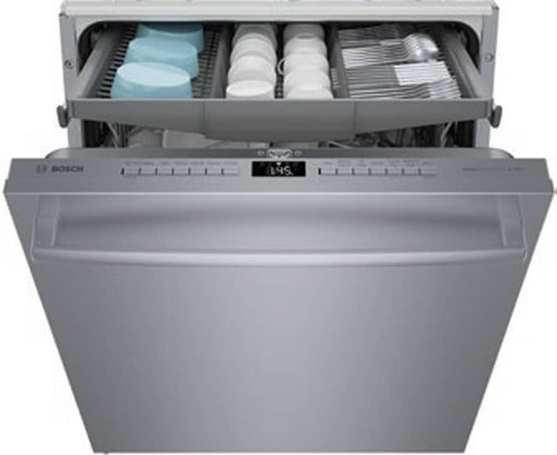 Bosch ADA-Compliant 800 Series 24" Stainless Steel Bar Handle Dishwasher - Image 3