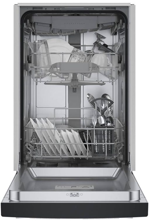 Bosch ADA 300 Series 18" Black Recessed Handle Dishwasher - Image 2