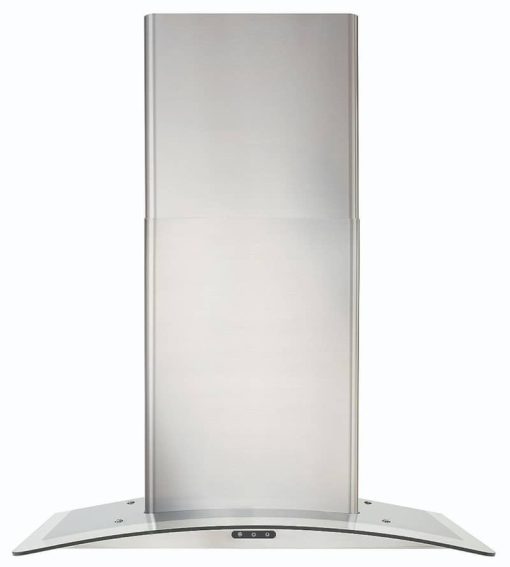 Broan Elite 36" Stainless Steel Curved Glass Chimney Range Hood - Image 2