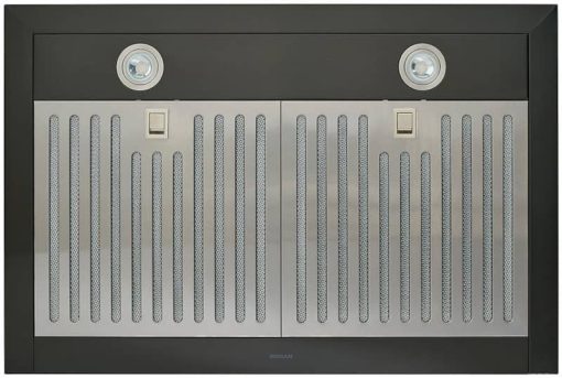 Broan BWS2 Series 30" Black Stainless Steel Wall-Mount Low Profile Pyramidal Chimney Range Hood - Image 5