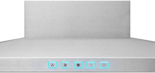Broan BWS2 Series 30" Stainless Steel Wall-Mount Low Profile Pyramidal Chimney Range Hood - Image 3