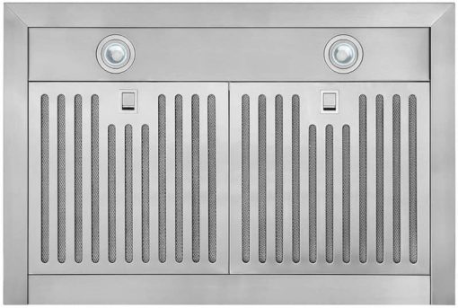 Broan BWS2 Series 30" Stainless Steel Wall-Mount Low Profile Pyramidal Chimney Range Hood - Image 4