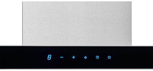 Broan BWT2 Series 30" Stainless Steel With Black Glass T-Style Chimney Range Hood - Image 3