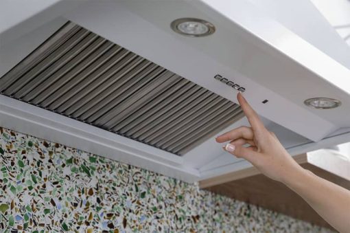 Cafe 30" Matte White Commercial Hood - Image 5