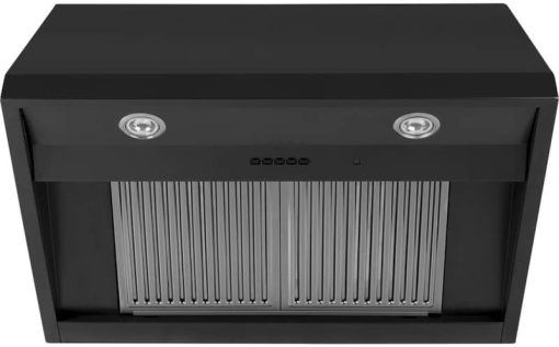 Cafe 30" Matte Black Commercial Hood - Image 2