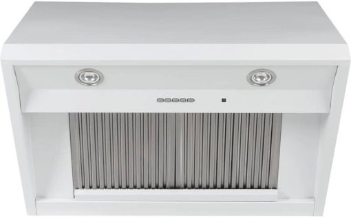 Cafe 30" Matte White Commercial Hood - Image 2