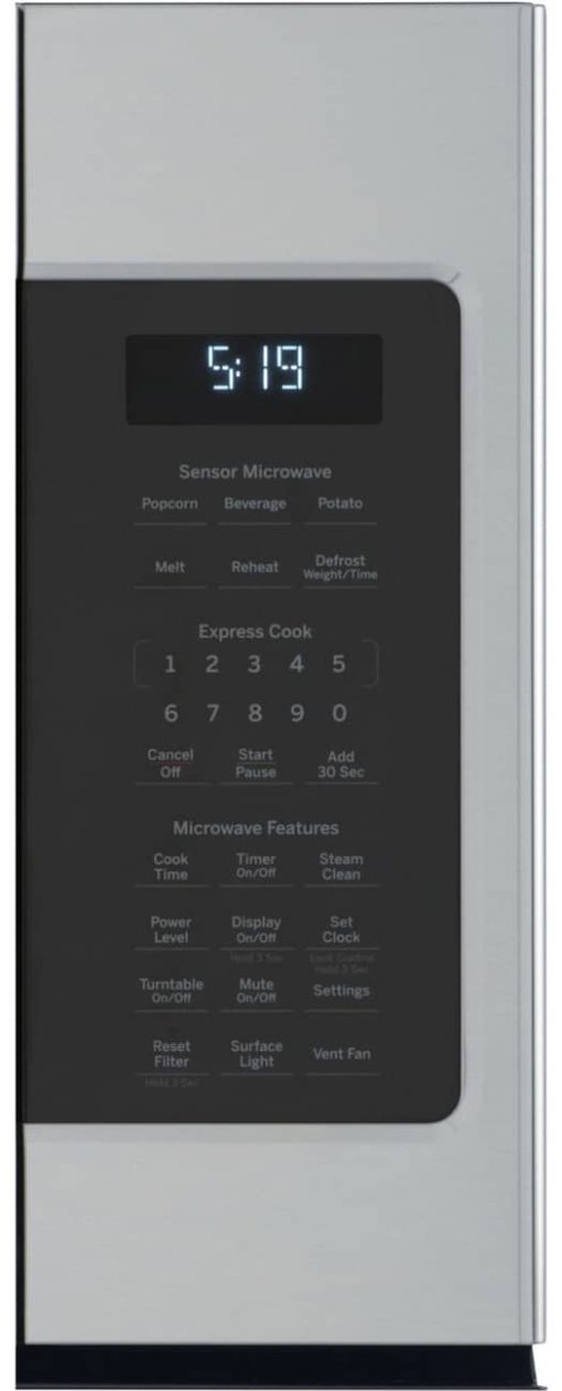Cafe 1.9 Cu. Ft. Stainless Steel With Brushed Stainless Over-The-Range Microwave Oven - Image 2