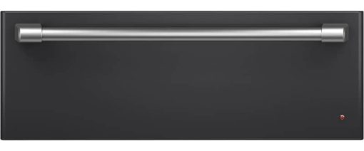 Cafe ADA 30" Matte Black With Brushed Stainless Warming Drawer