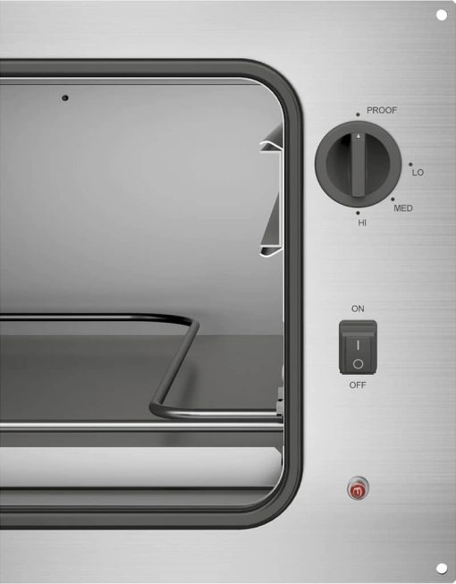 Cafe ADA 30" Matte Black With Brushed Stainless Warming Drawer - Image 4