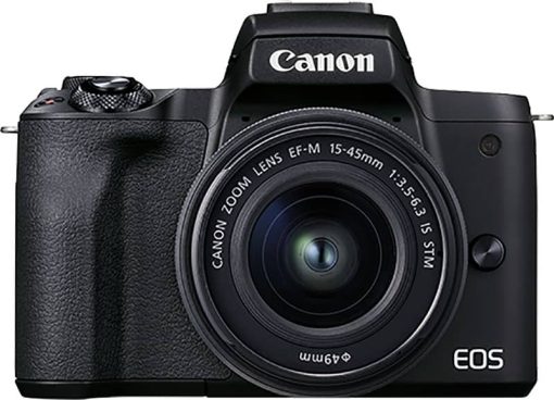 Canon EOS M50 Mark II Camera With EF-M 15-45mm f/3.5-6.3 & 55-200mm f/4.5-6.3 IS STM Kit