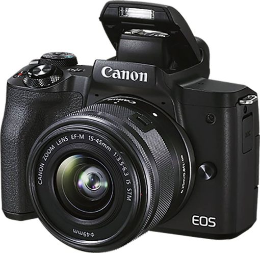 Canon EOS M50 Mark II Camera With EF-M 15-45mm f/3.5-6.3 & 55-200mm f/4.5-6.3 IS STM Kit - Image 9