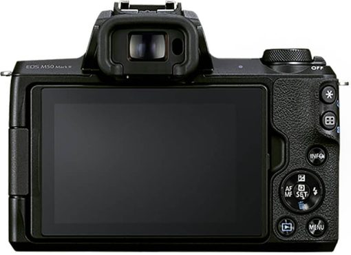 Canon EOS M50 Mark II Camera With EF-M 15-45mm f/3.5-6.3 & 55-200mm f/4.5-6.3 IS STM Kit - Image 2