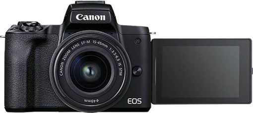 Canon EOS M50 Mark II Camera With EF-M 15-45mm f/3.5-6.3 & 55-200mm f/4.5-6.3 IS STM Kit - Image 3