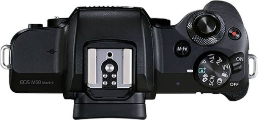 Canon EOS M50 Mark II Camera With EF-M 15-45mm f/3.5-6.3 & 55-200mm f/4.5-6.3 IS STM Kit - Image 4