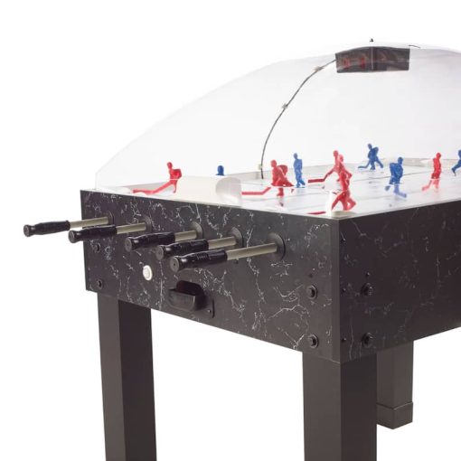 Carrom Super Stick Black Marble Hockey Game Table - Image 4
