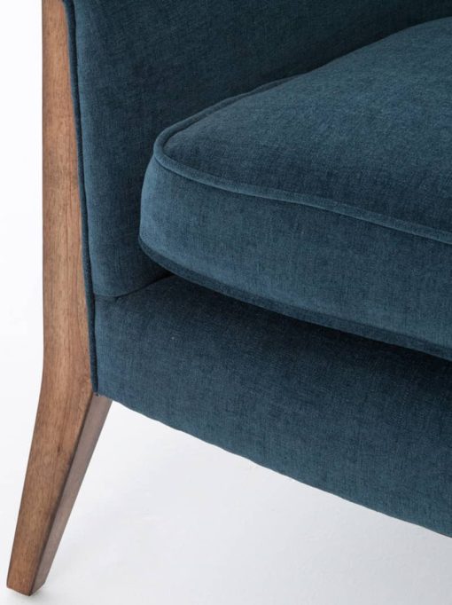 Four Hands Plush Azure Nomad Chair - Image 4