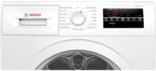 Bosch ADA 300 Series 24" White Condensation Electric Dryer - Image 4