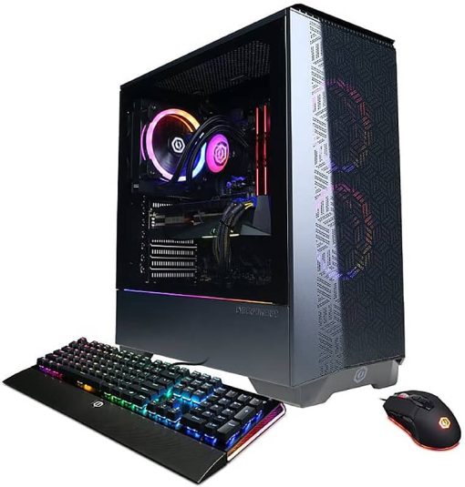 CyberPowerPC Gamer Supreme Liquid Cool Black Gaming Desktop AMD Ryzen 9 5900X 32GB RAM 2TB SSD, NVIDIA GeForce RTX 3090