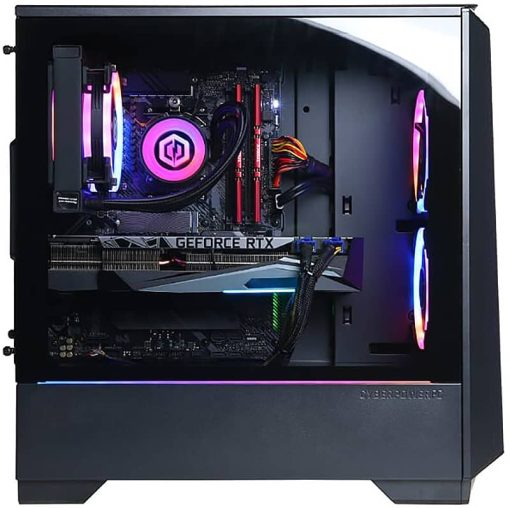 CyberPowerPC Gamer Supreme Liquid Cool Black Gaming Desktop AMD Ryzen 9 5900X 32GB RAM 2TB SSD, NVIDIA GeForce RTX 3090 - Image 5