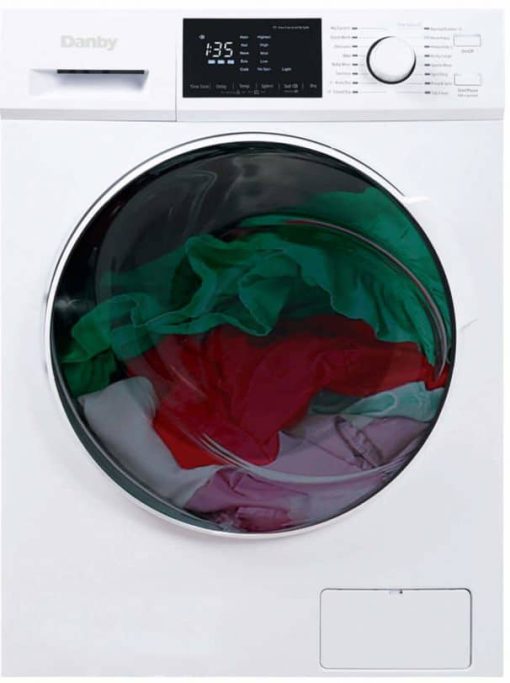 Danby 2.7 Cu. Ft. White All-In-One Ventless Front Load Washer Dryer Combo