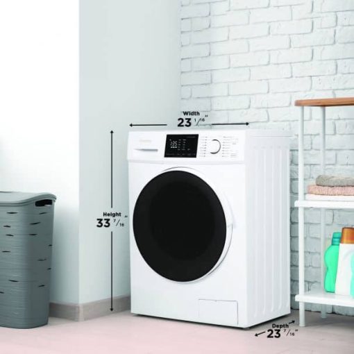 Danby 2.7 Cu. Ft. White All-In-One Ventless Front Load Washer Dryer Combo - Image 5