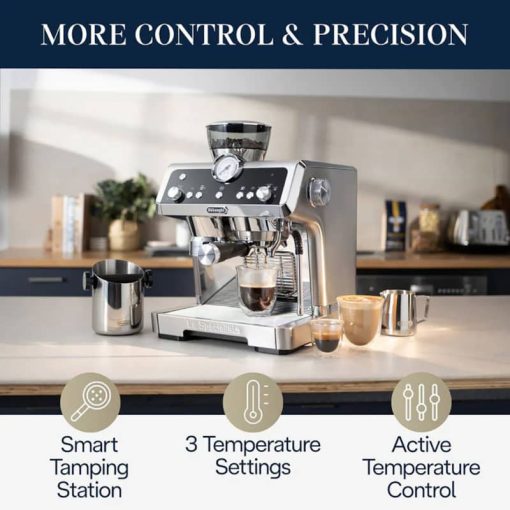 Delonghi La Specialista Prestigio Espresso Machine with Smart Tamping Station & Dual Heating System - Image 4